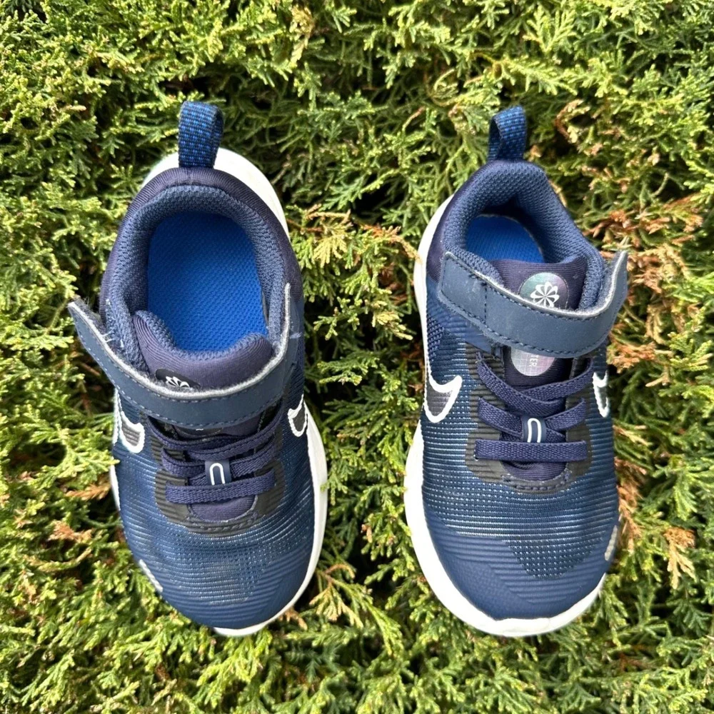 Nike Downshifter 12 Next Nature Toddler Sneakers Size 7 Midnight Navy Blue Shoes